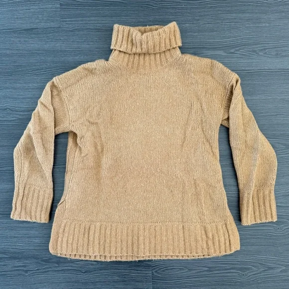 Everlane Heathered Chai Cloud Turtleneck - Picture 5 of 10